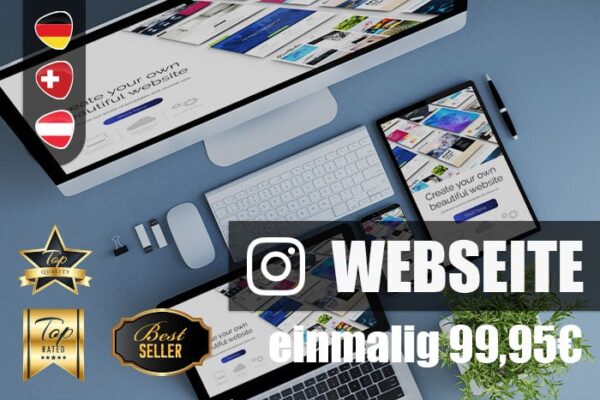 Instagram Profi Webseite